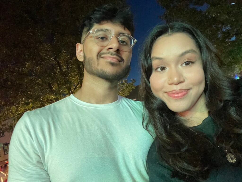 Edwin Herrera and girlfriend