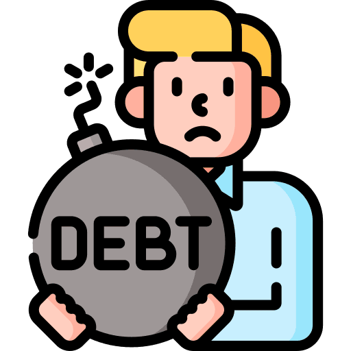 debt results in Money Problems